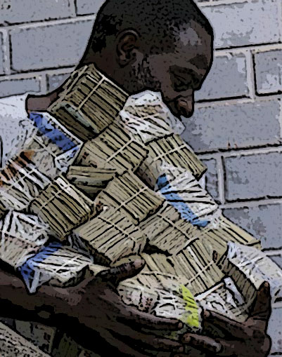 Dinero en Zimbabue